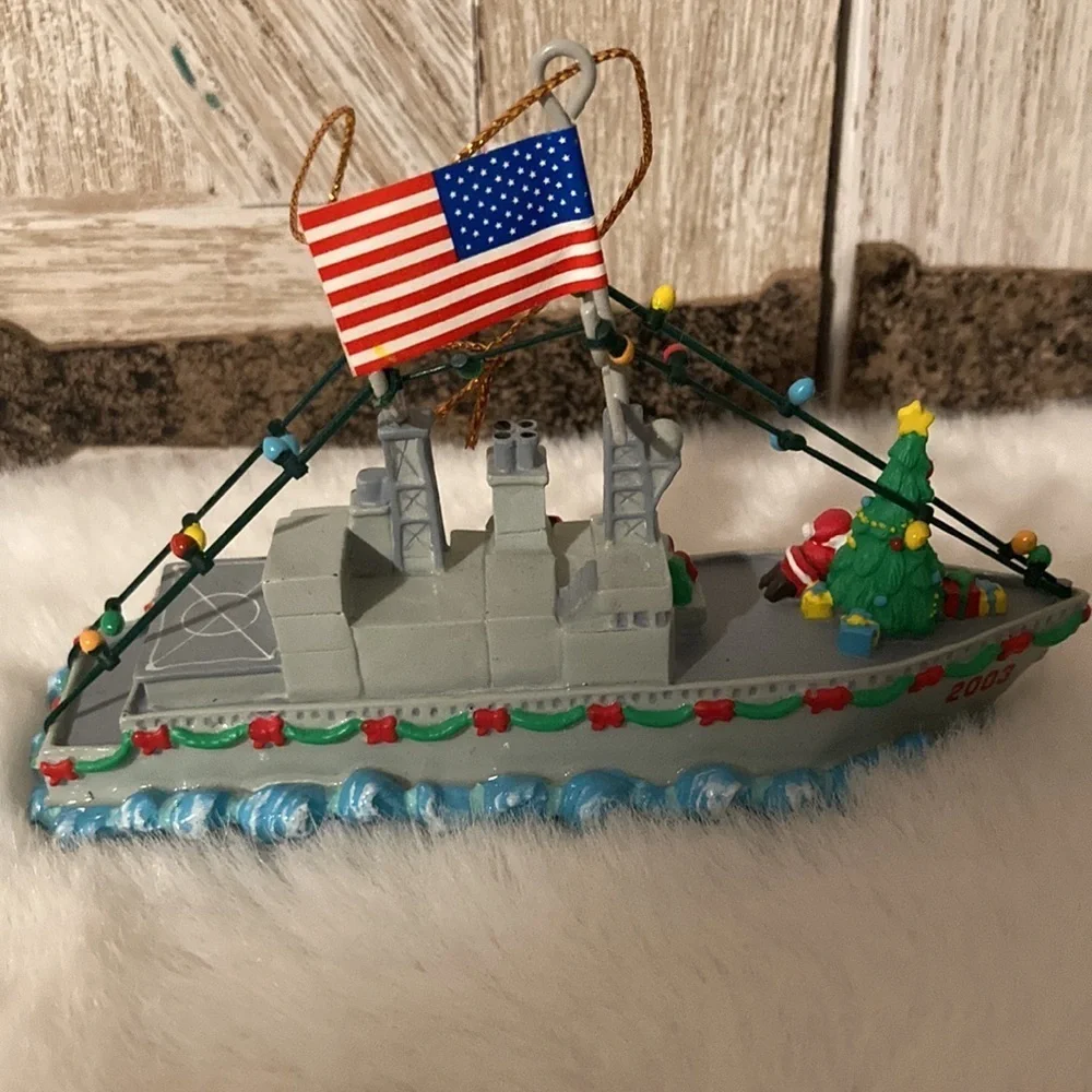 Vintage 2003 American Greetings Christmas at Sea—Eighth in a Series Ornament